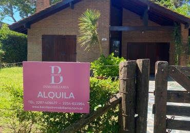 CASA EN ALQUILER TEMPORARIO EN PINAMAR