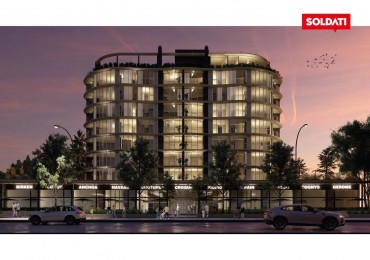 Departamento en pozo a la venta, en el centro de Pinamar